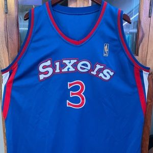 NBA HARDWOOD CLASSICS 1996-97 ALLEN IVERSON JERSEY.